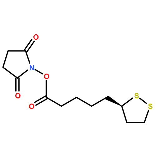 1,2-Dithiolane-3-pentanoic acid, 2,5-dioxo-1-pyrrolidinyl ester, (3R)- 