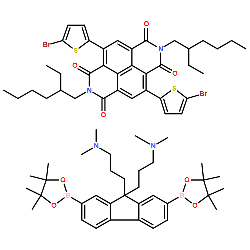 Benzo[lmn][3,8]phenanthroline-1,3,6,8(2H,7H)-tetrone, 4,9-bis(5-bromo-2-thienyl)-2,7-bis(2-ethylhexyl)-, polymer with N,N,N',N'-tetramethyl-2,7-