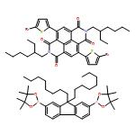 Benzo[lmn][3,8]phenanthroline-1,3,6,8(2H,7H)-tetrone, 4,9-bis(5-bromo-2-thienyl)-2,7-bis(2-ethylhexyl)-, polymer with 2,2'-(9,9-dioctyl-9H-fluorene-2,7-