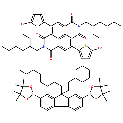 Benzo[lmn][3,8]phenanthroline-1,3,6,8(2H,7H)-tetrone, 4,9-bis(5-bromo-2-thienyl)-2,7-bis(2-ethylhexyl)-, polymer with 2,2'-(9,9-dioctyl-9H-fluorene-2,7-