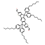 s-Indaceno[1,2-b:5,6-b']dithiophene-2,7-dicarboxaldehyde, 4,4,9,9-tetrakis(4-hexylphenyl)-4,9-dihydro- 