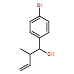 Benzenemethanol, 4-bromo-α-[(1R)-1-methyl-2-propen-1-yl]-, (αS)-rel- 