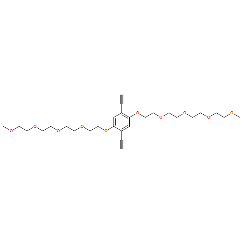 2,5,8,11-Tetraoxatridecane, 13,13'-[(2,5-diethynyl-1,4-phenylene)bis(oxy)]bis-