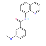 Benzamide, 3-(dimethylamino)-N-8-quinolinyl- 