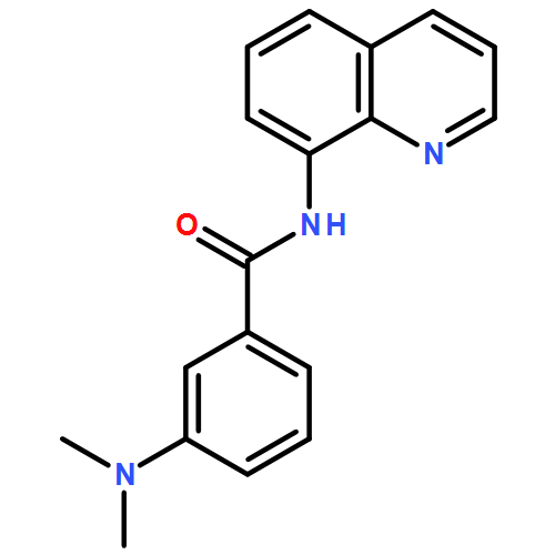 Benzamide, 3-(dimethylamino)-N-8-quinolinyl- 