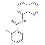 Benzamide, 2-methyl-N-8-quinolinyl- 