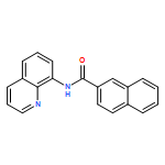 2-Naphthalenecarboxamide, N-8-quinolinyl- 