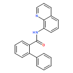 [1,1-Biphenyl]-2-carboxamide, N-8-quinolinyl- 