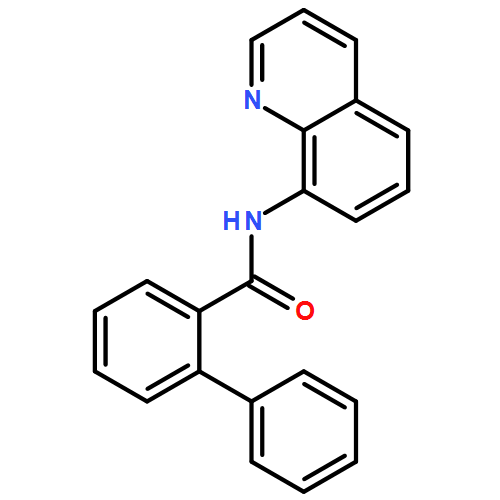 [1,1-Biphenyl]-2-carboxamide, N-8-quinolinyl- 