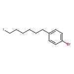 Benzene, 1-bromo-4-(6-iodohexyl)- 