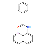 Benzeneacetamide, α,α-dimethyl-N-8-quinolinyl- 