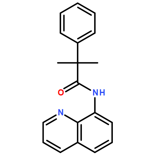 Benzeneacetamide, α,α-dimethyl-N-8-quinolinyl- 