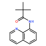 Propanamide, 2,2-dimethyl-N-8-quinolinyl- 