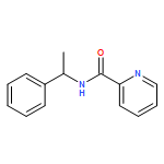 2-Pyridinecarboxamide, N-(1-phenylethyl)- 