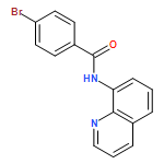 Benzamide, 4-bromo-N-8-quinolinyl-