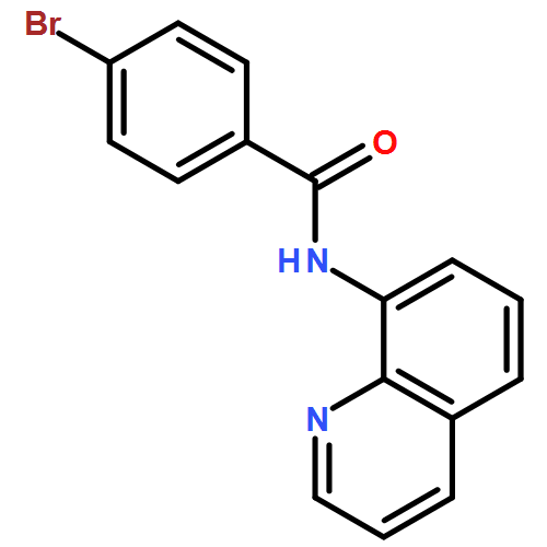 Benzamide, 4-bromo-N-8-quinolinyl-