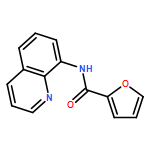 2-Furancarboxamide, N-8-quinolinyl- 