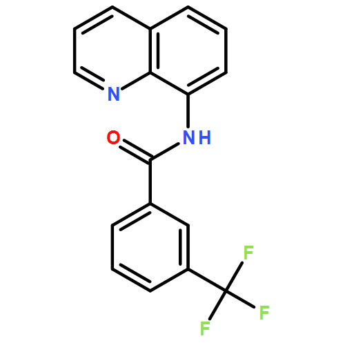 Benzamide, N-8-quinolinyl-3-(trifluoromethyl)- 