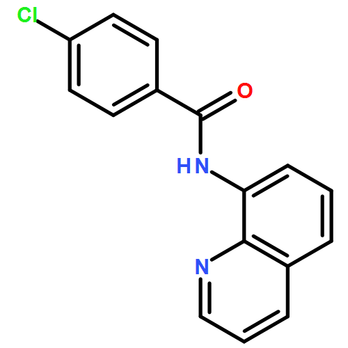 Benzamide, 4-chloro-N-8-quinolinyl- 