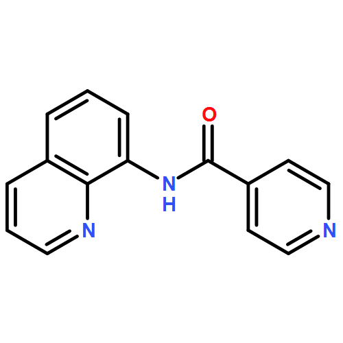 4-Pyridinecarboxamide, N-8-quinolinyl- 