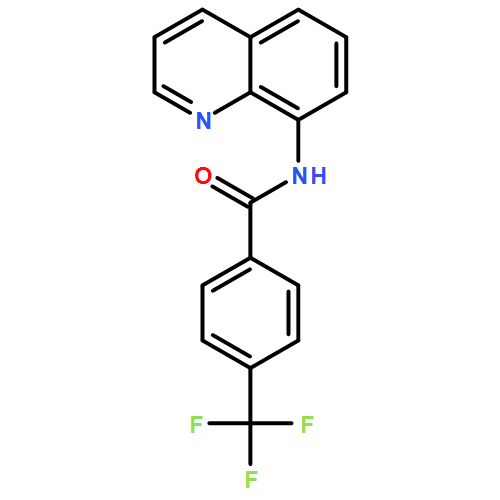 Benzamide, N-8-quinolinyl-4-(trifluoromethyl)-