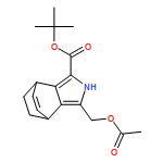 4,7-Ethano-2H-isoindole-1-carboxylic acid, 3-[(acetyloxy)methyl]-4,7-dihydro-, 1,1-dimethylethyl ester 