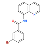 Benzamide, 3-bromo-N-8-quinolinyl- 