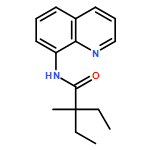 Butanamide, 2-ethyl-2-methyl-N-8-quinolinyl- 