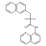 2-Naphthalenepropanamide, α,α-dimethyl-N-8-quinolinyl- 