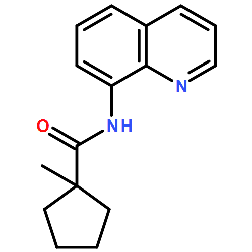 Cyclopentanecarboxamide, 1-methyl-N-8-quinolinyl- 