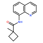 Cyclobutanecarboxamide, 1-methyl-N-8-quinolinyl- 