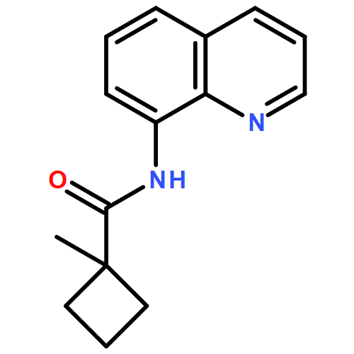 Cyclobutanecarboxamide, 1-methyl-N-8-quinolinyl- 