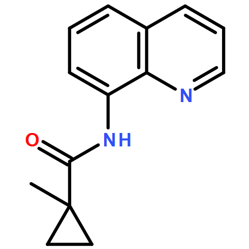 Cyclopropanecarboxamide, 1-methyl-N-8-quinolinyl- 