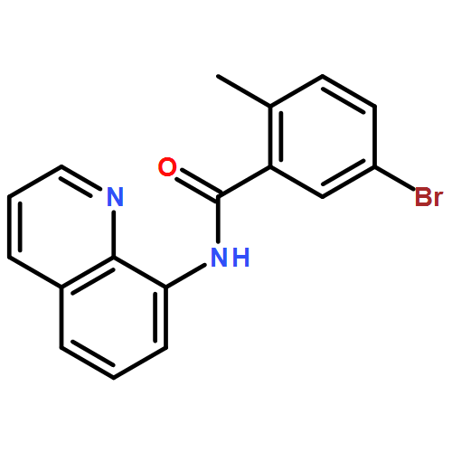 Benzamide, 5-bromo-2-methyl-N-8-quinolinyl- 