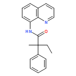 Benzeneacetamide, α-ethyl-α-methyl-N-8-quinolinyl- 