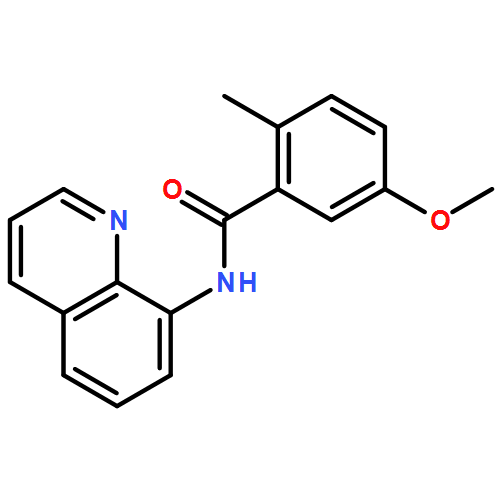 Benzamide, 5-methoxy-2-methyl-N-8-quinolinyl- 