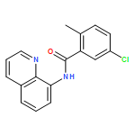 Benzamide, 5-chloro-2-methyl-N-8-quinolinyl- 