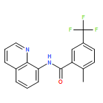 Benzamide, 2-methyl-N-8-quinolinyl-5-(trifluoromethyl)- 