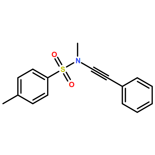 Benzenesulfonamide, N,4-dimethyl-N-(2-phenylethynyl)- 