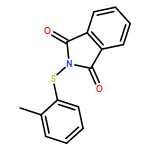 1H-Isoindole-1,3(2H)-dione, 2-[(2-methylphenyl)thio]- 