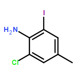 Benzenamine, 2-chloro-6-iodo-4-methyl- 