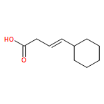 3-Butenoic acid, 4-cyclohexyl-, (E)- (9CI) 