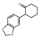 Cyclohexanone, 2-(1,3-benzodioxol-5-yl)- 