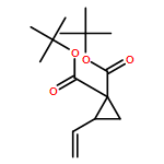 1,1-Cyclopropanedicarboxylic acid, 2-ethenyl-, 1,1-bis(1,1-dimethylethyl) ester 