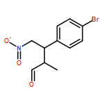 Benzenepropanal, 4-bromo-α-methyl-β-(nitromethyl)-, (αR,βS)- 