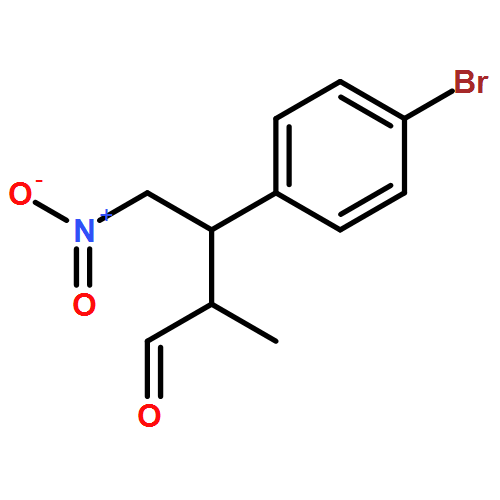 Benzenepropanal, 4-bromo-α-methyl-β-(nitromethyl)-, (αR,βS)- 