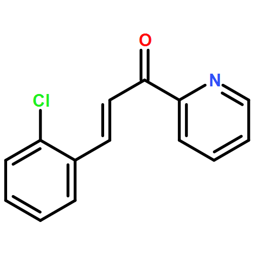 2-Propen-1-one, 3-(2-chlorophenyl)-1-(2-pyridinyl)- 