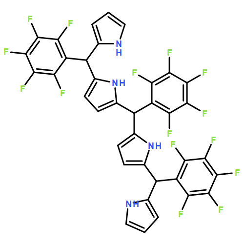 21H-Biline, 5,10,15,22,23,24-hexahydro-5,10,15-tris(2,3,4,5,6-pentafluorophenyl)-