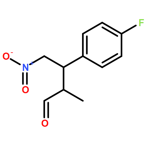 Benzenepropanal, 4-fluoro-α-methyl-β-(nitromethyl)-, (αR,βS)- 