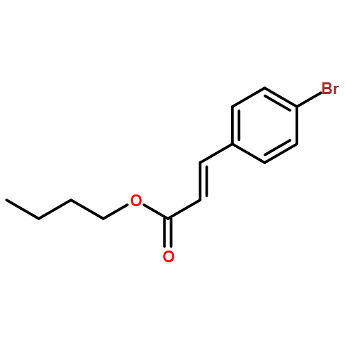 2-Propenoic acid, 3-(4-bromophenyl)-, butyl ester 